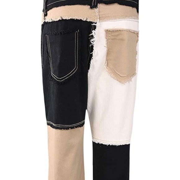 Color Block Jeans - Picture 2 of 4